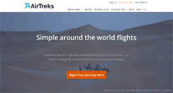 Desktop Screenshot of airtreks.com